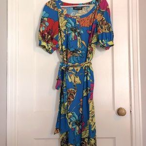 Jones New York Tie Waist Dress, Size M